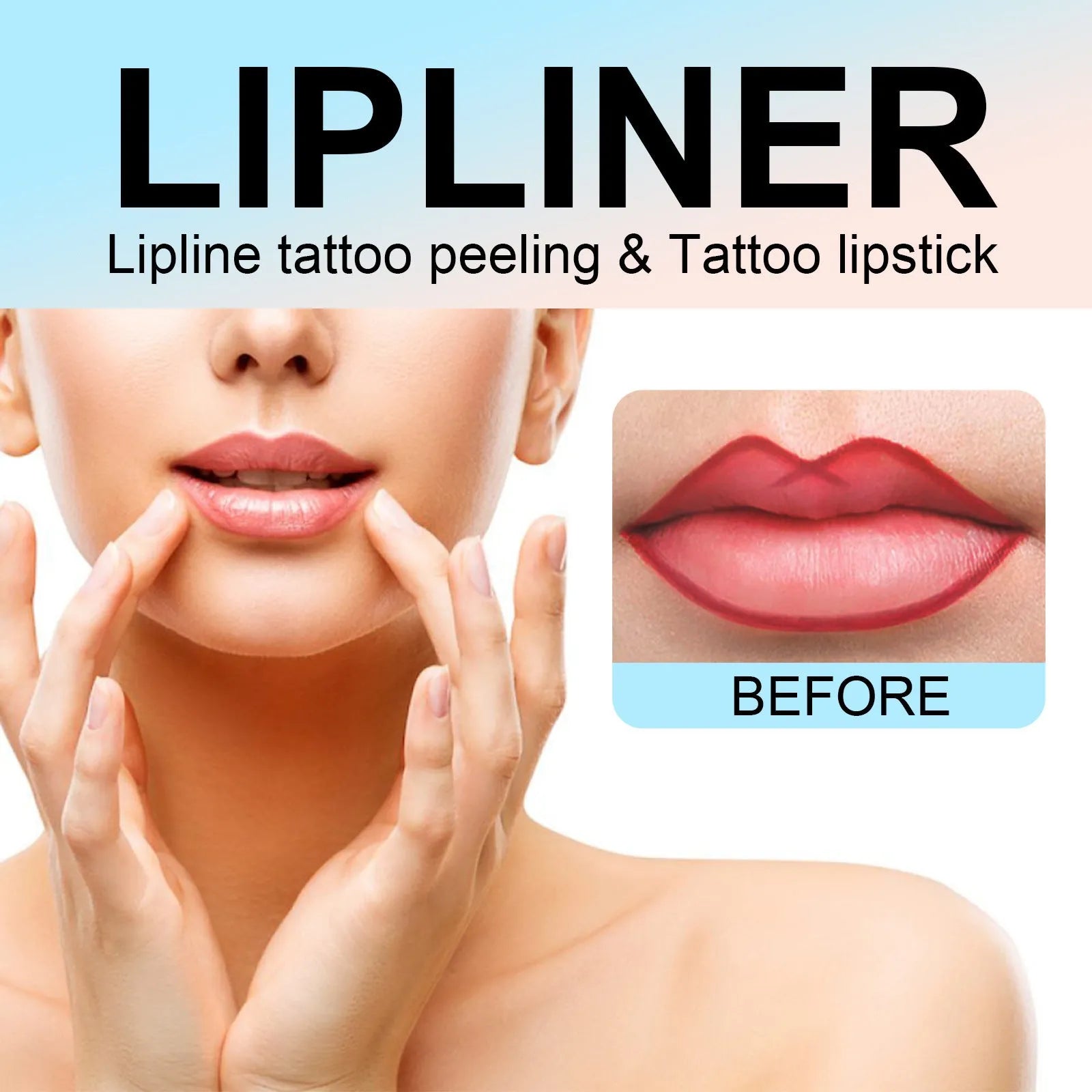Stripping Lip Liner Outline Waterproof - Bellarte Enchanté Stripping Lip Liner Outline Waterproof