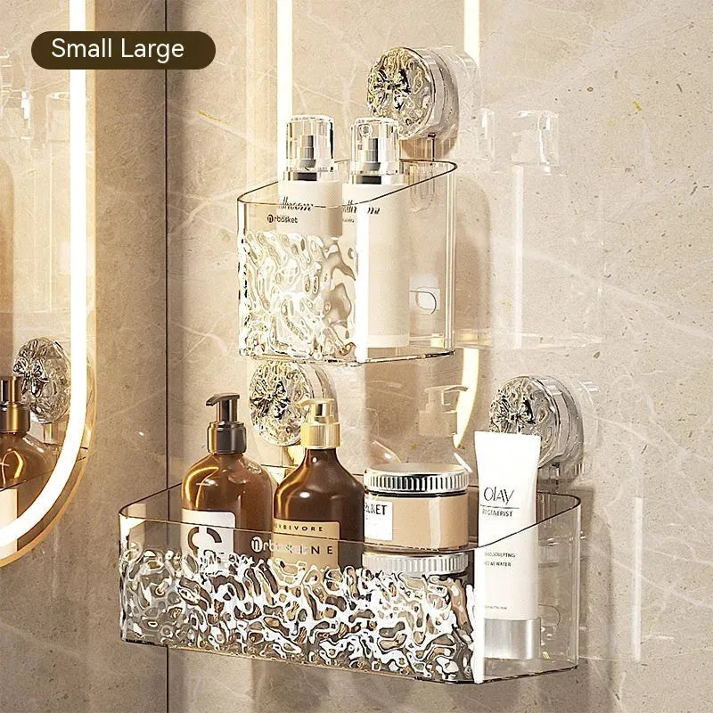 Suction Cup Face Cloth Storage Box Wall Hanging - Bellarte Enchanté Suction Cup Face Cloth Storage Box Wall Hanging