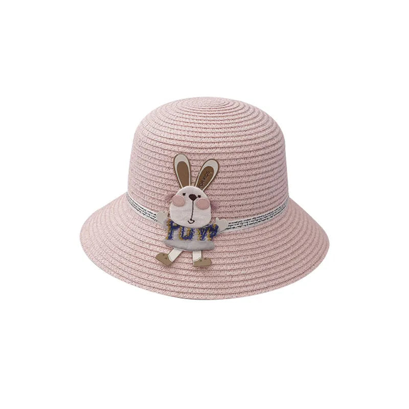 Summer Baby Girl Cute Beach Hat Bag - Bellarte Enchanté Summer Baby Girl Cute Beach Hat Bag