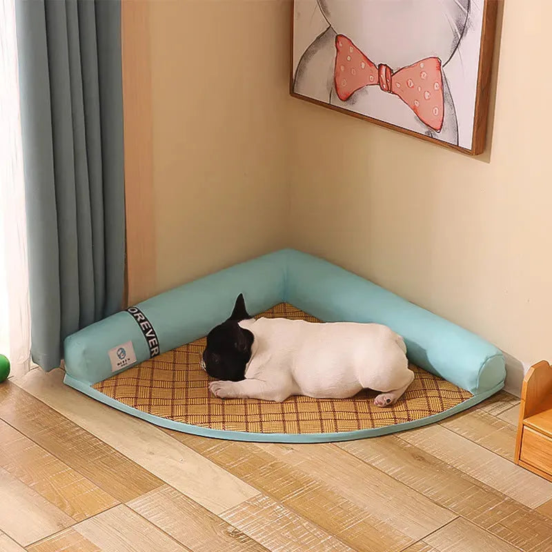 Summer Cooling Mats Cat Bed Dog Bed Dog Sofa Pet Mats Cat House Ice Pad Dog Sleeping Mats Cool Cold Bamboo Fiber Cat Bed - Bellarte Enchanté Summer Cooling Mats Cat Bed Dog Bed Dog Sofa Pet Mats Cat House Ice Pad Dog Sleeping Mats Cool Cold Bamboo Fiber Cat Bed