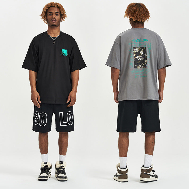 Summer Letter Printed T-shirt For Men And Women - Bellarte Enchanté Summer Letter Printed T-shirt For Men And Women