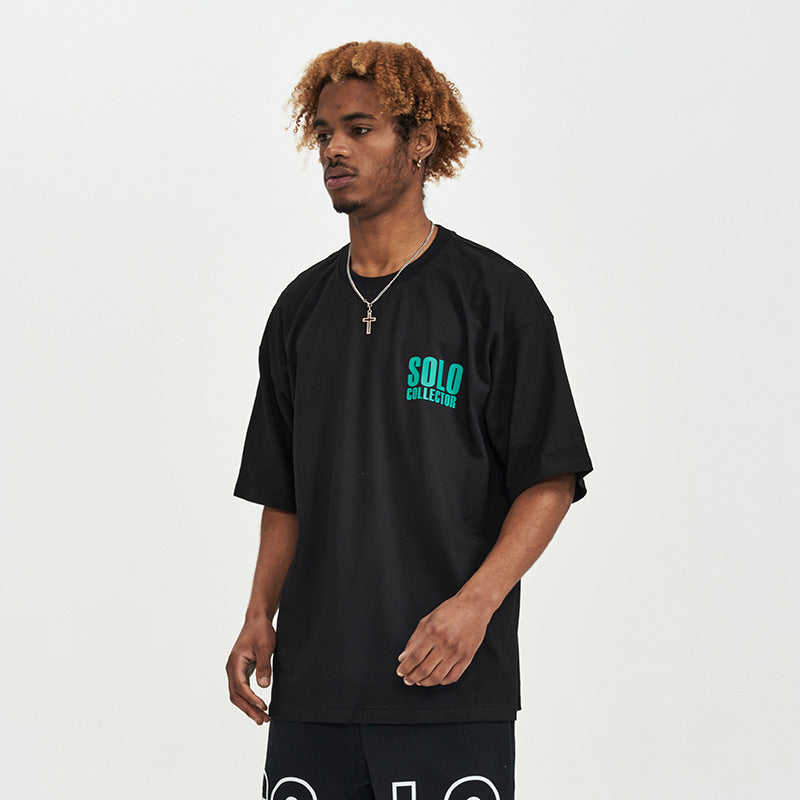 Summer Letter Printed T-shirt For Men And Women - Bellarte Enchanté Summer Letter Printed T-shirt For Men And Women