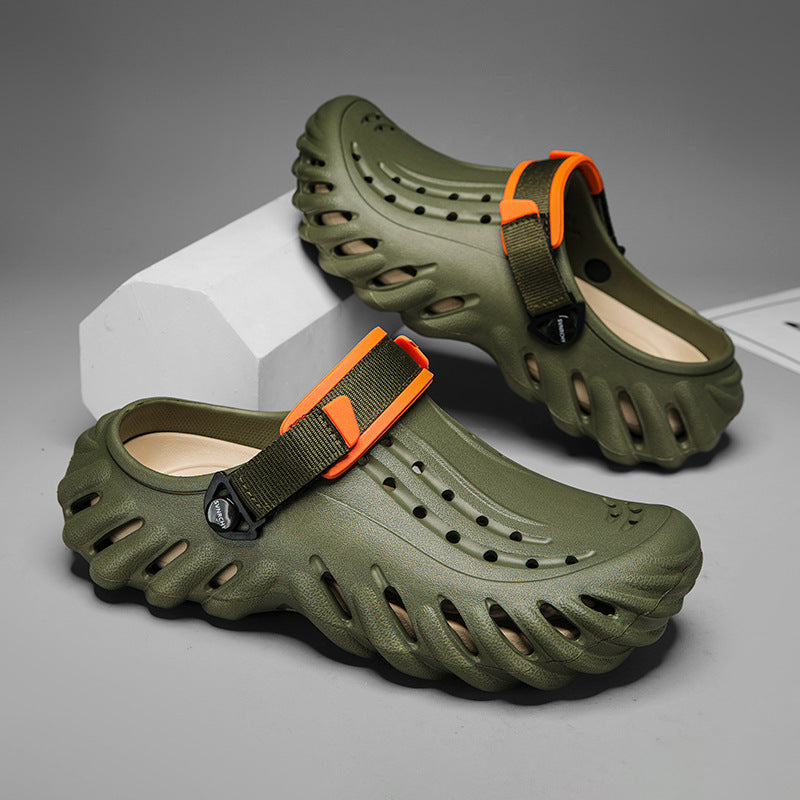 Summer New Men's Casual Platform Slippers - Bellarte Enchanté Summer New Men's Casual Platform Slippers