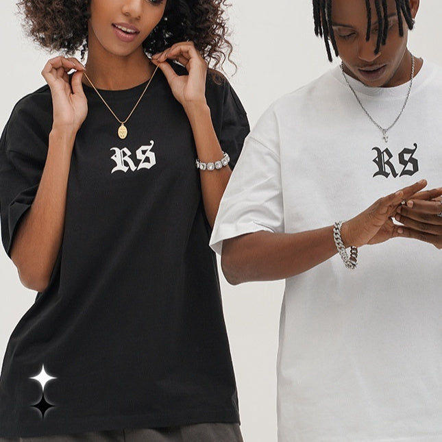 Summer New Printed Heavy T-shirt For Men And Women - Bellarte Enchanté Summer New Printed Heavy T-shirt For Men And Women
