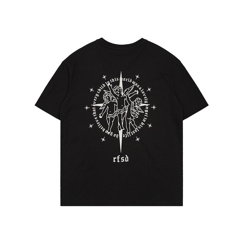 Summer New Printed Heavy T-shirt For Men And Women - Bellarte Enchanté Summer New Printed Heavy T-shirt For Men And Women