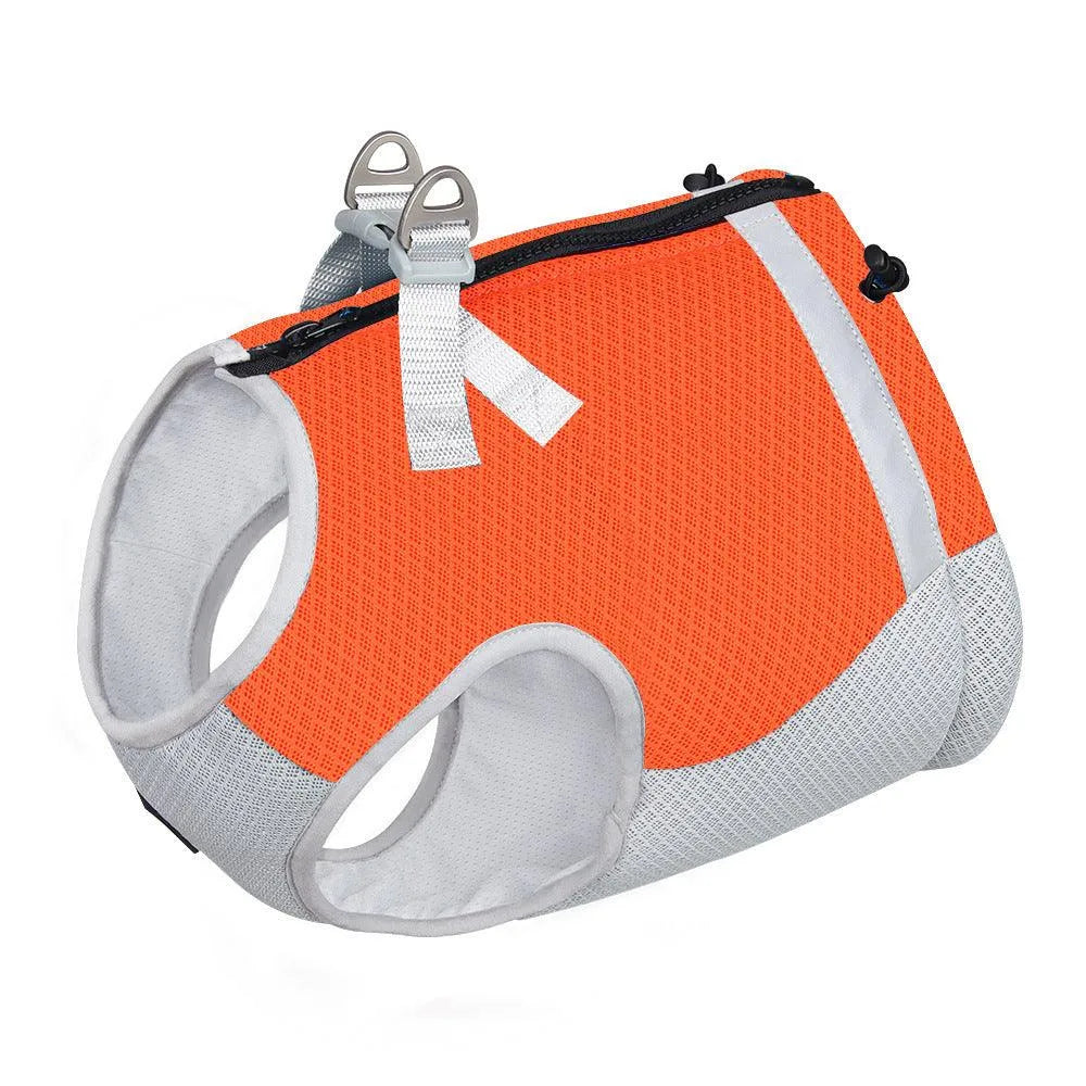 Summer Pet Dog Cool Clothes Traction Vest - Bellarte Enchanté Summer Pet Dog Cool Clothes Traction Vest
