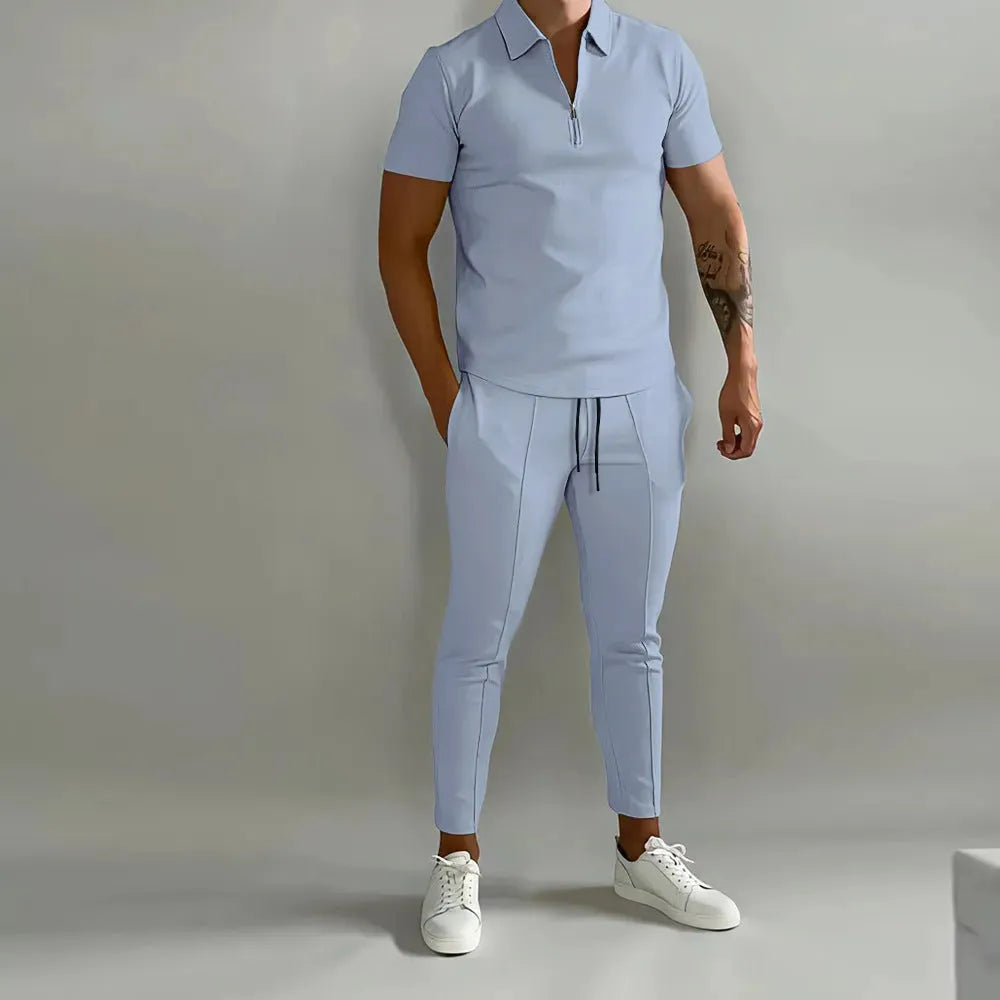 Summer Popular Men's Slim Casual Sports Suit - Bellarte Enchanté Summer Popular Men's Slim Casual Sports Suit