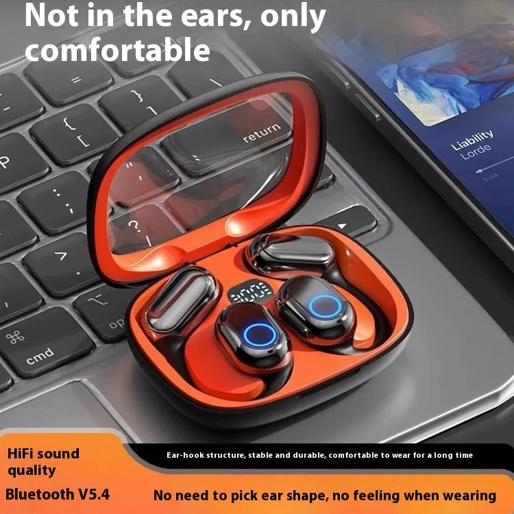 Super Long Battery Life And Comfortable Gaming OWS Open Wireless Bluetooth Headset - Bellarte Enchanté Super Long Battery Life And Comfortable Gaming OWS Open Wireless Bluetooth Headset