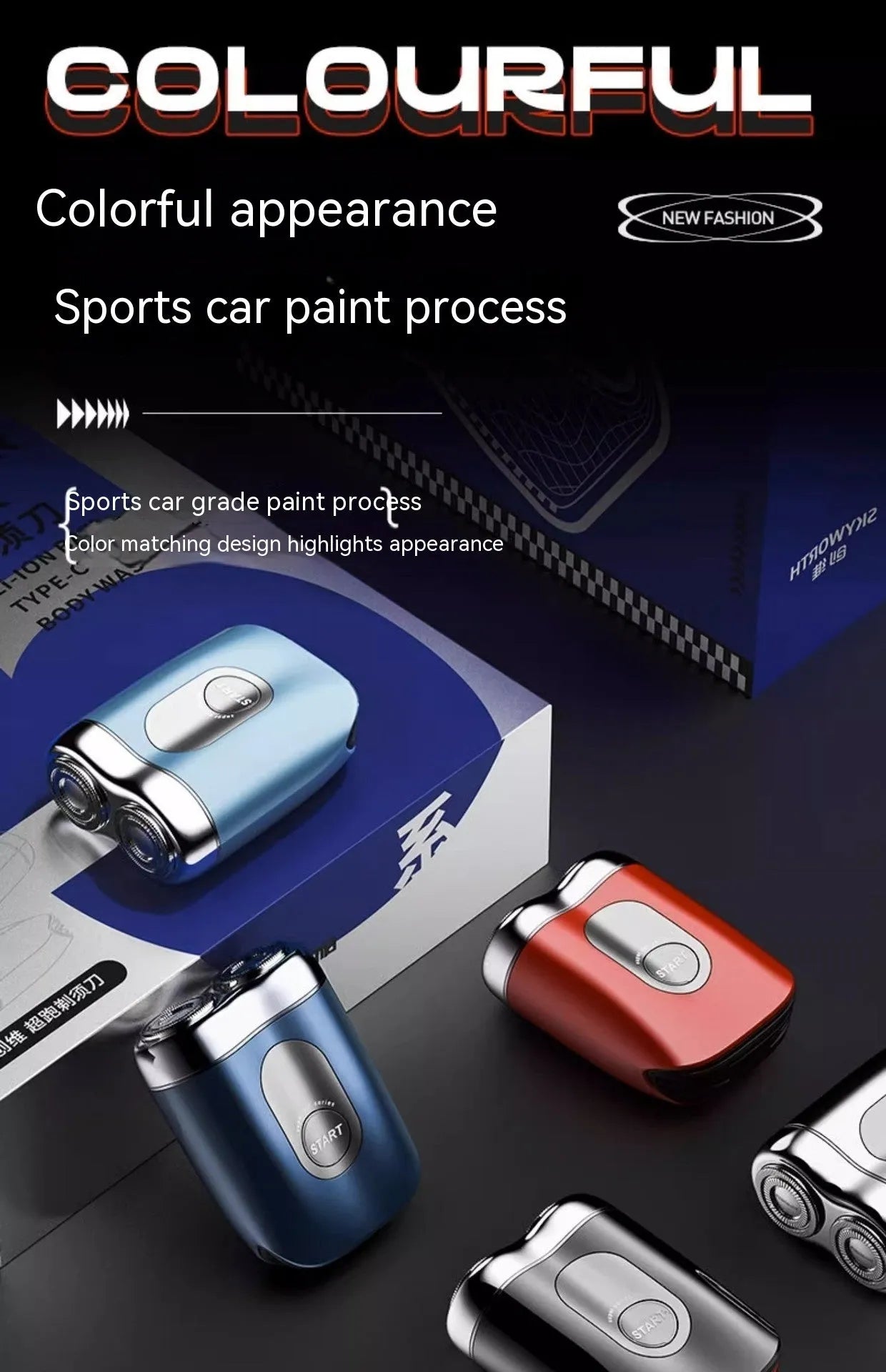 Super Running Men's Electric Shaver Mini Shaver - Bellarte Enchanté Super Running Men's Electric Shaver Mini Shaver