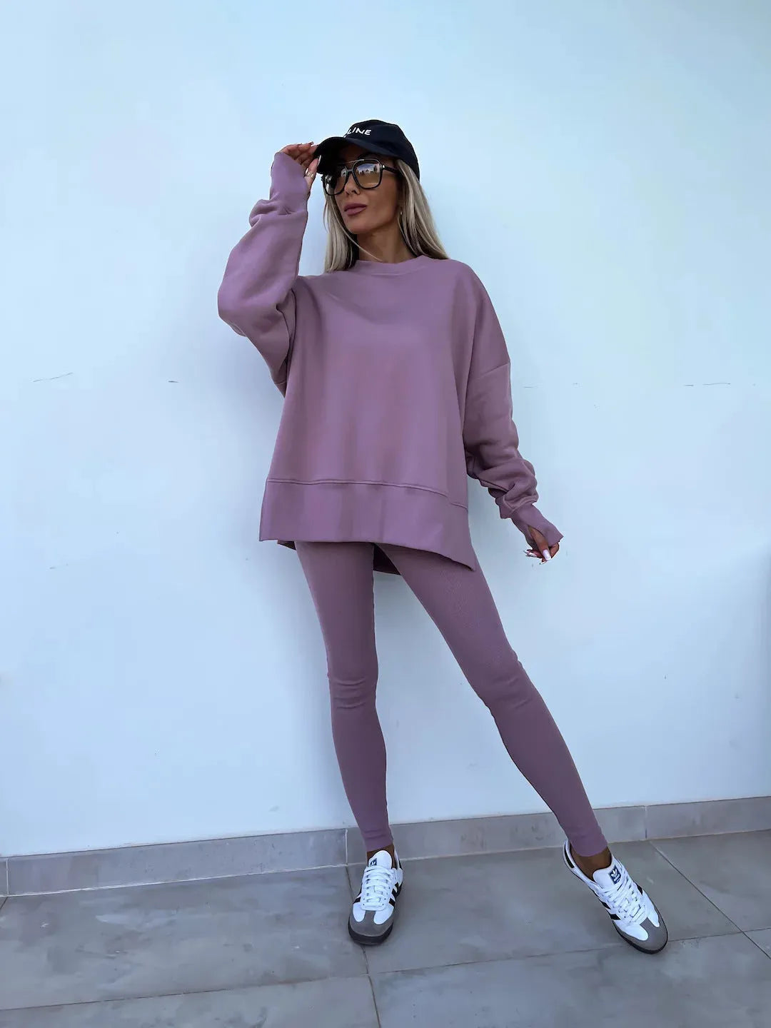 Sweater Suit Women's Casual Loose Long Sleeve - Bellarte Enchanté Sweater Suit Women's Casual Loose Long Sleeve