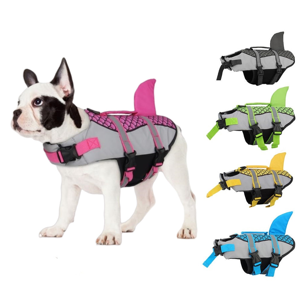Swim Pet Dog Life Jacket Vest Clothes Life Vest - Bellarte Enchanté Swim Pet Dog Life Jacket Vest Clothes Life Vest