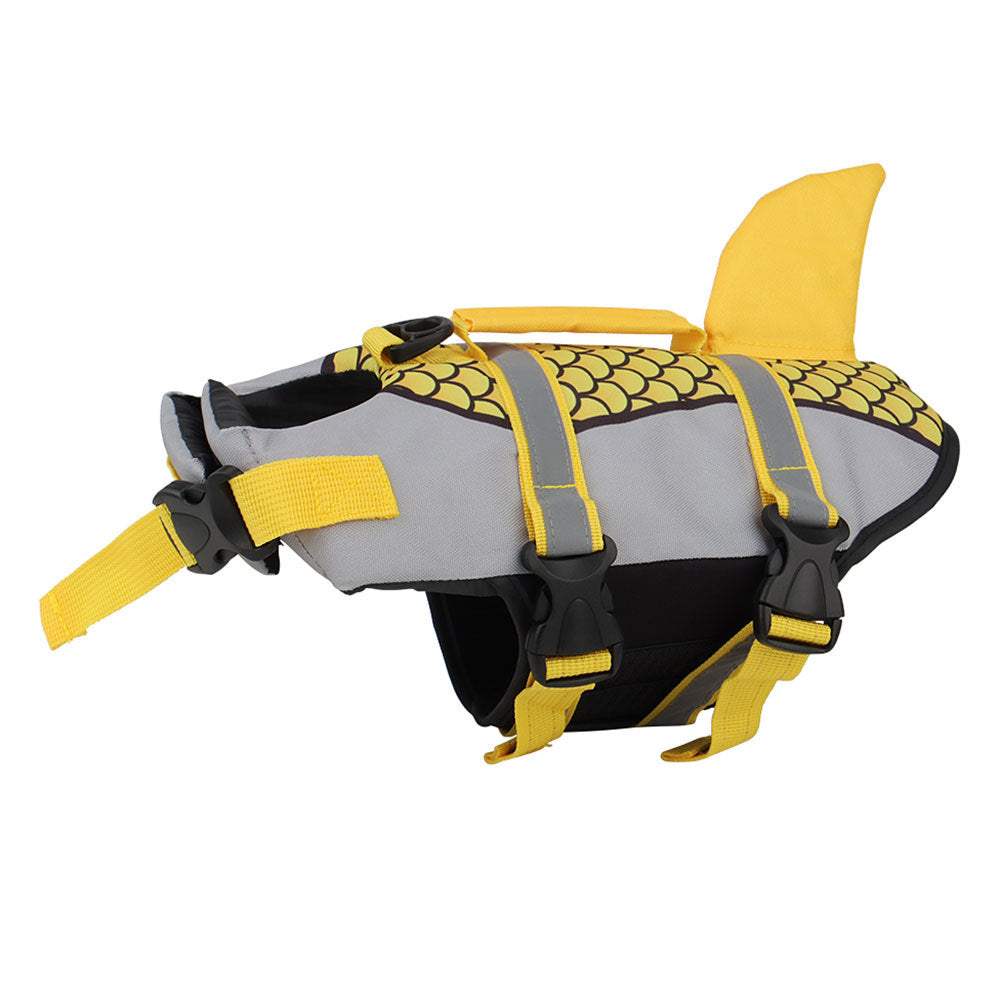 Swim Pet Dog Life Jacket Vest Clothes Life Vest - Bellarte Enchanté Swim Pet Dog Life Jacket Vest Clothes Life Vest