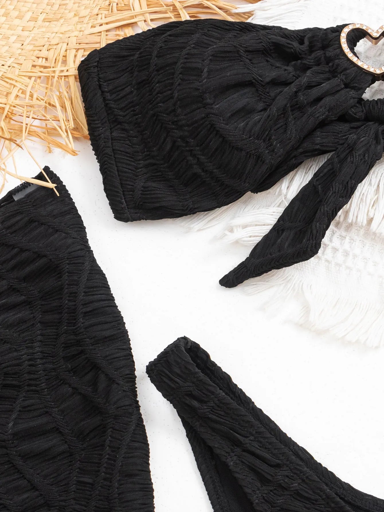 Swimsuit Three-piece Diamond Bikini - Bellarte Enchanté Swimsuit Three-piece Diamond Bikini