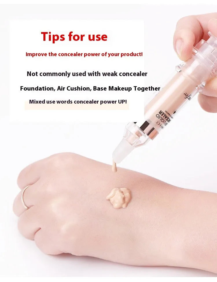 Syringe Beauty Liquid Concealer Concealing Foundation - Bellarte Enchanté Syringe Beauty Liquid Concealer Concealing Foundation