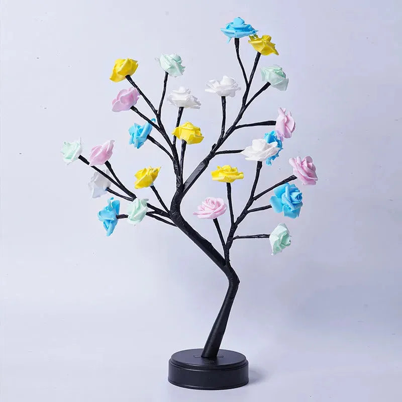 Table Lamp Flower Tree Rose Lamps Fairy Desk Night Lights USB Operated Gifts For Wedding Valentine Christmas Decoration - Bellarte Enchanté Table Lamp Flower Tree Rose Lamps Fairy Desk Night Lights USB Operated Gifts For Wedding Valentine Christmas Decoration