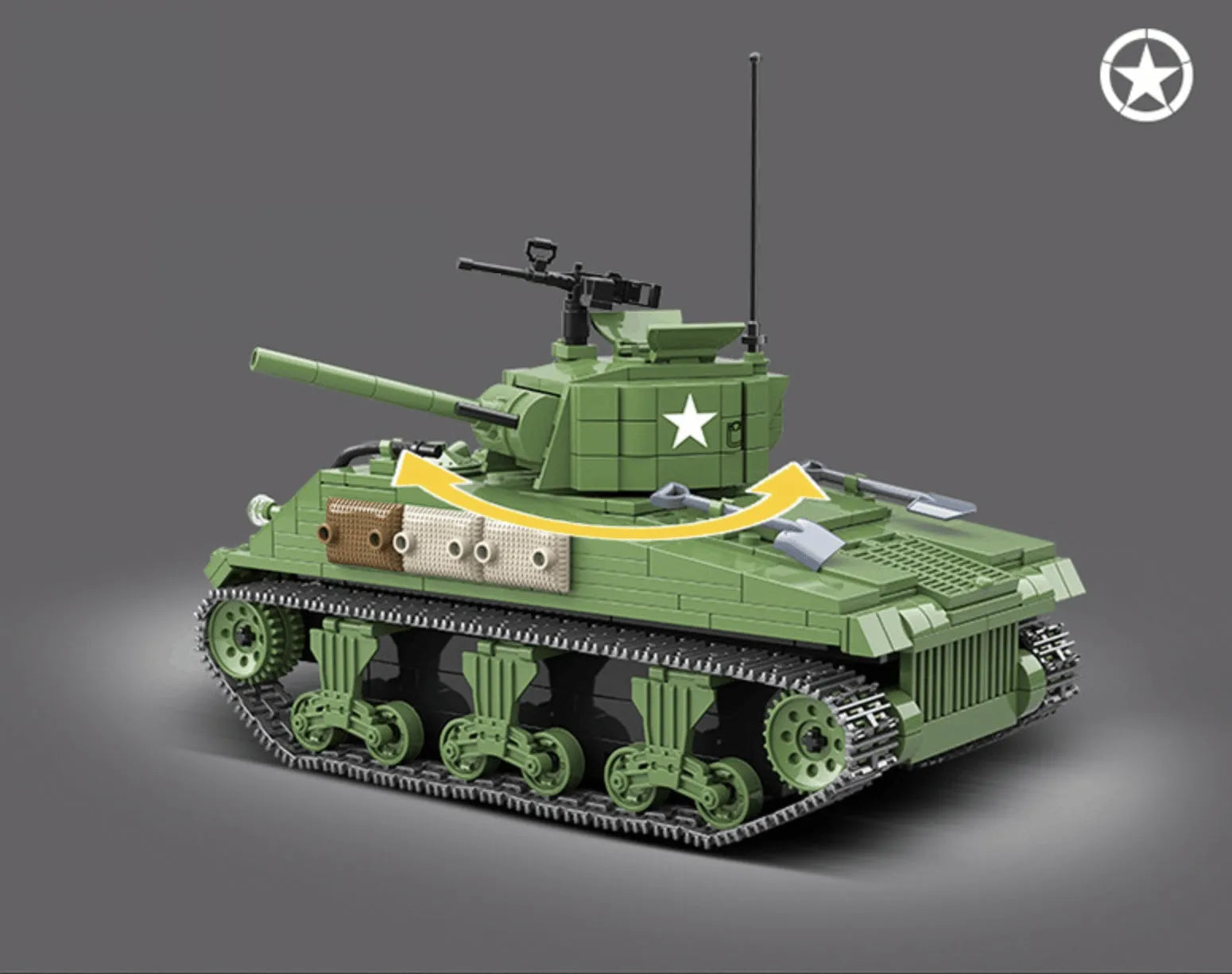 Tank Series Model Building Block Toys Compatible - Bellarte Enchanté Tank Series Model Building Block Toys Compatible