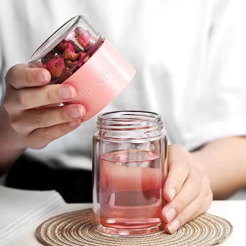 Tea Water Bottle Travel Drinkware Portable - Bellarte Enchanté Tea Water Bottle Travel Drinkware Portable