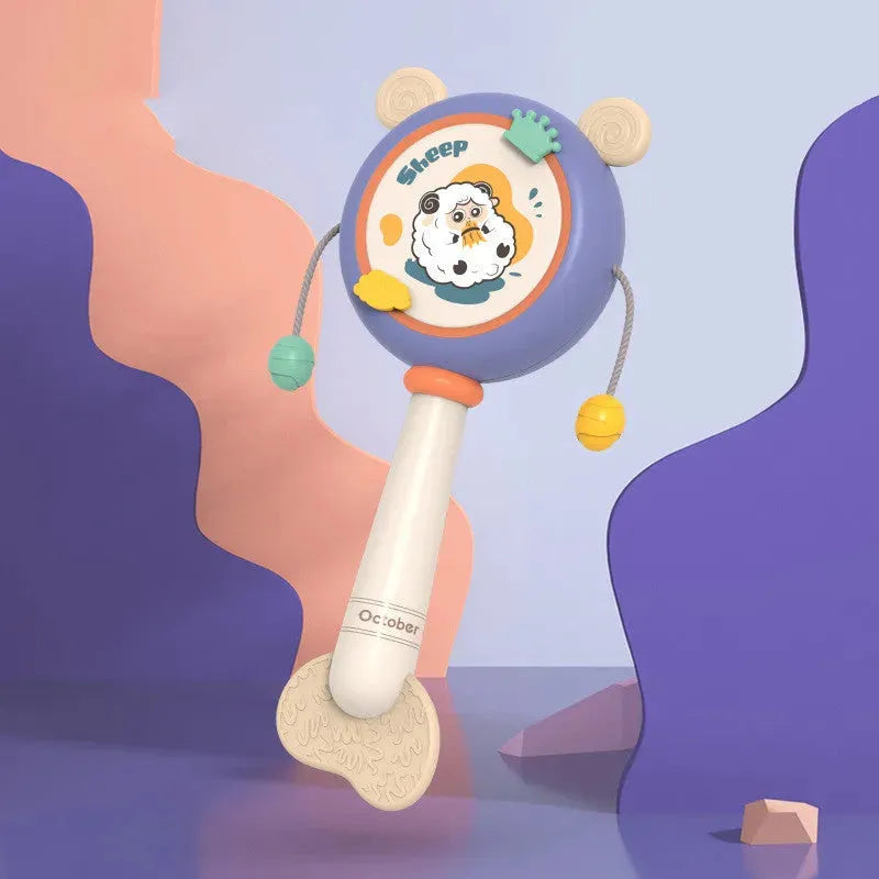 Teether Can Chew Soft Rubber Rattle - Bellarte Enchanté Teether Can Chew Soft Rubber Rattle