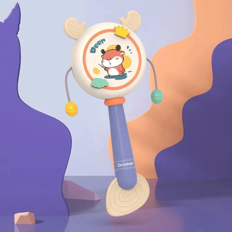 Teether Can Chew Soft Rubber Rattle - Bellarte Enchanté Teether Can Chew Soft Rubber Rattle