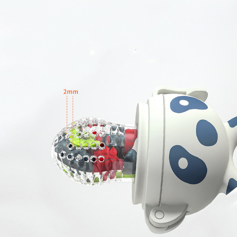 Teething Feeder Bag Fruit Supplement Device Baby Teether Stick Silicone - Bellarte Enchanté Teething Feeder Bag Fruit Supplement Device Baby Teether Stick Silicone