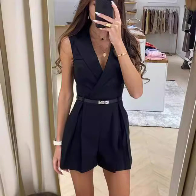 Temperament Commuter Suit Jumpsuit For Women - Bellarte Enchanté Temperament Commuter Suit Jumpsuit For Women