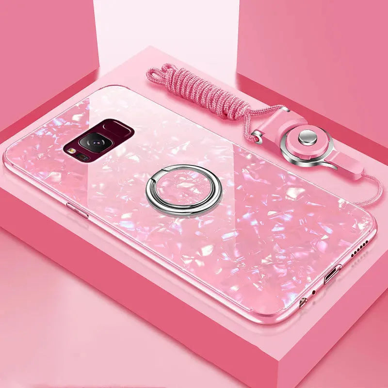 Tempered Glass Phone Case - Bellarte Enchanté Tempered Glass Phone Case