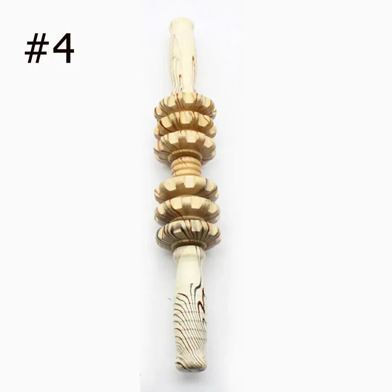 Temple Fair Stalls Hot Selling Wooden White Red Belly Nine-wheel Massager Leg Roller Massage Scenic Spot Wholesale - Bellarte Enchanté Temple Fair Stalls Hot Selling Wooden White Red Belly Nine-wheel Massager Leg Roller Massage Scenic Spot Wholesale