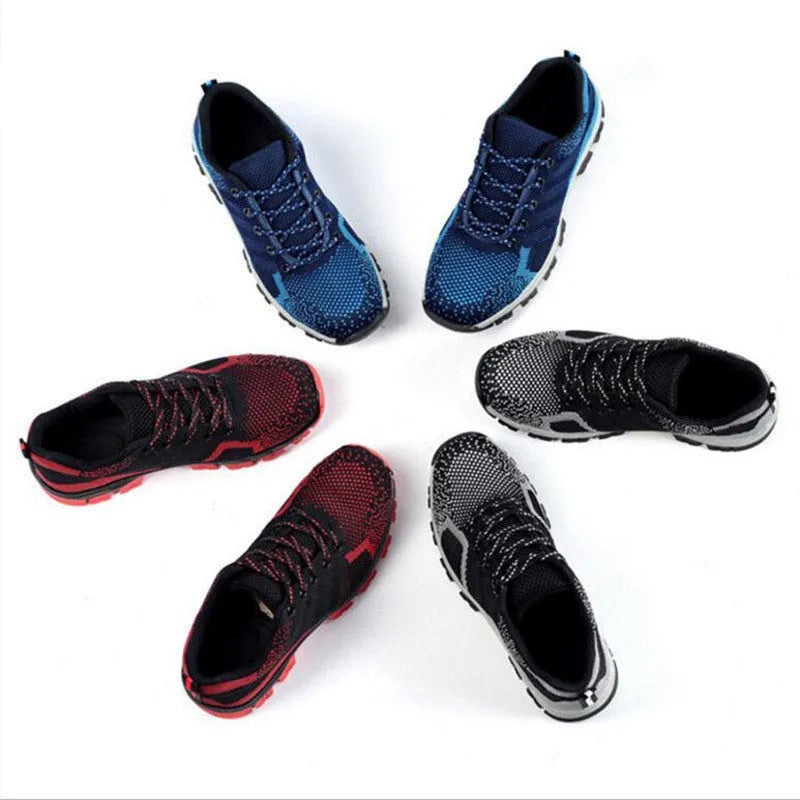 Tenis Zapatos Calzado Con Punta De Acero Zapato De Seguridad Para Mujer Hombre - Bellarte Enchanté Tenis Zapatos Calzado Con Punta De Acero Zapato De Seguridad Para Mujer Hombre