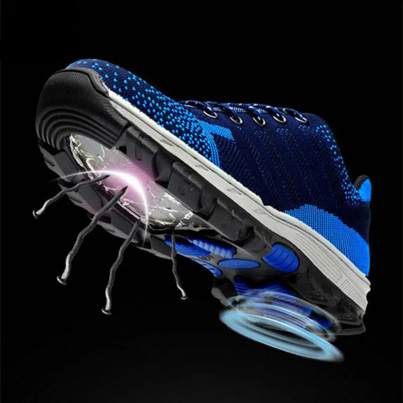 Tenis Zapatos Calzado Con Punta De Acero Zapato De Seguridad Para Mujer Hombre - Bellarte Enchanté Tenis Zapatos Calzado Con Punta De Acero Zapato De Seguridad Para Mujer Hombre