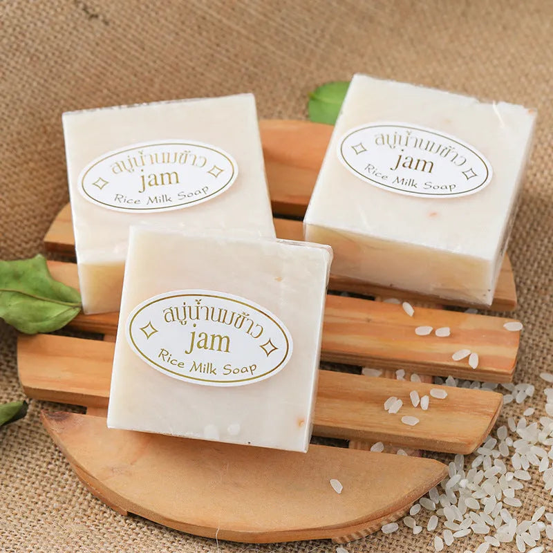 Thai Clean Collagen Rice Handmade Soap - Bellarte Enchanté Thai Clean Collagen Rice Handmade Soap