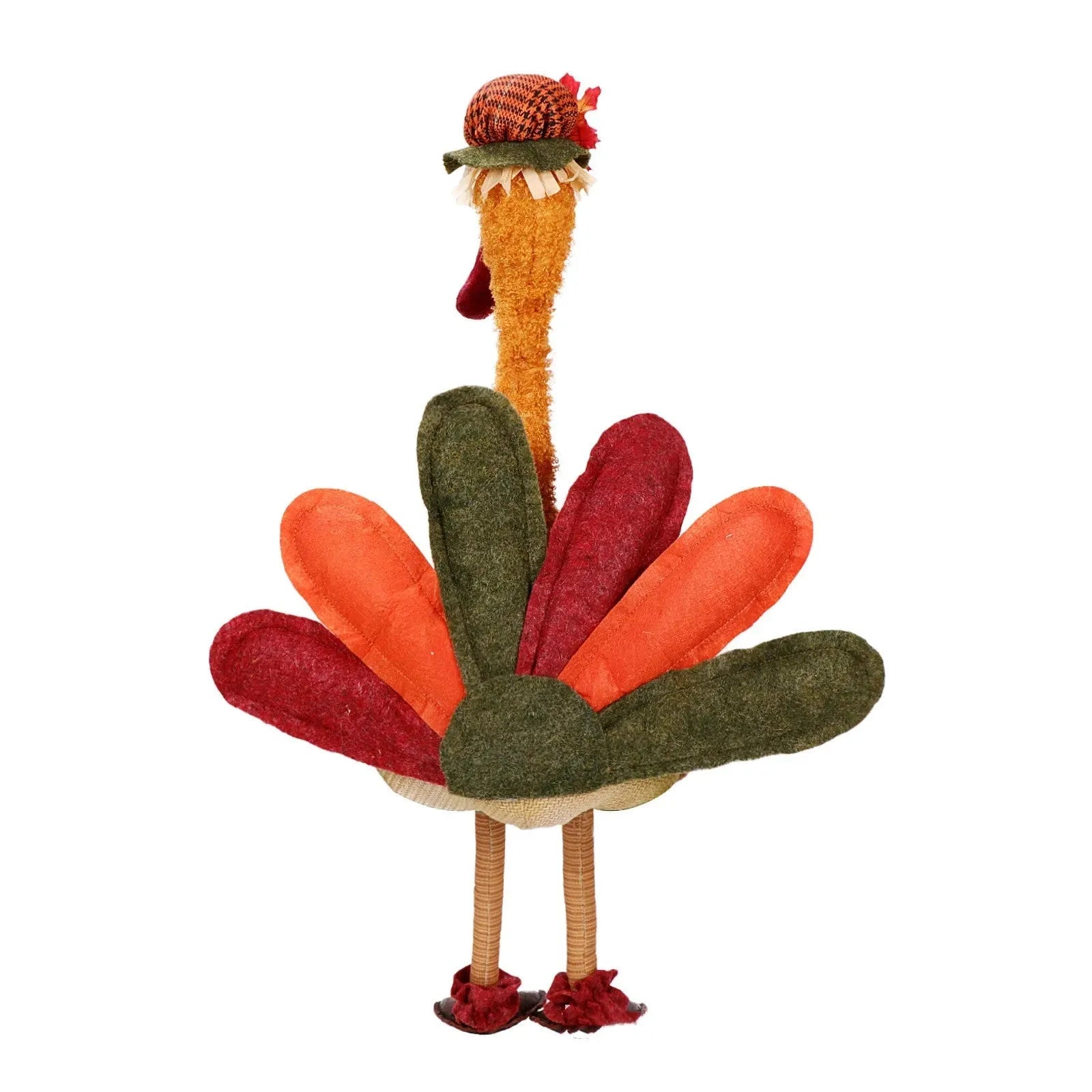Thanksgiving Turkey Doll Retractable Ornament Decoration - Bellarte Enchanté Thanksgiving Turkey Doll Retractable Ornament Decoration