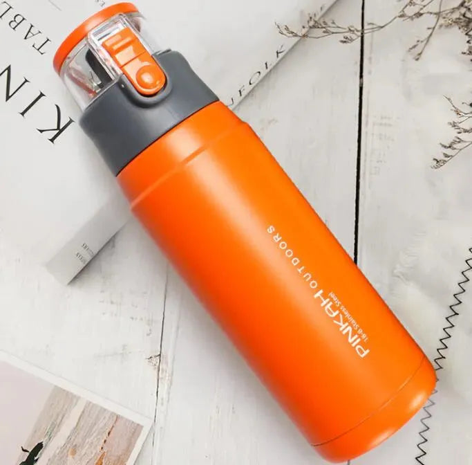 Thermos cup Portable Straight-Fit Sports Glass - Bellarte Enchanté Thermos cup Portable Straight-Fit Sports Glass