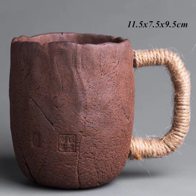 Thick Ceramic Mug With Lid Spoon Ceramic Office - Bellarte Enchanté Thick Ceramic Mug With Lid Spoon Ceramic Office