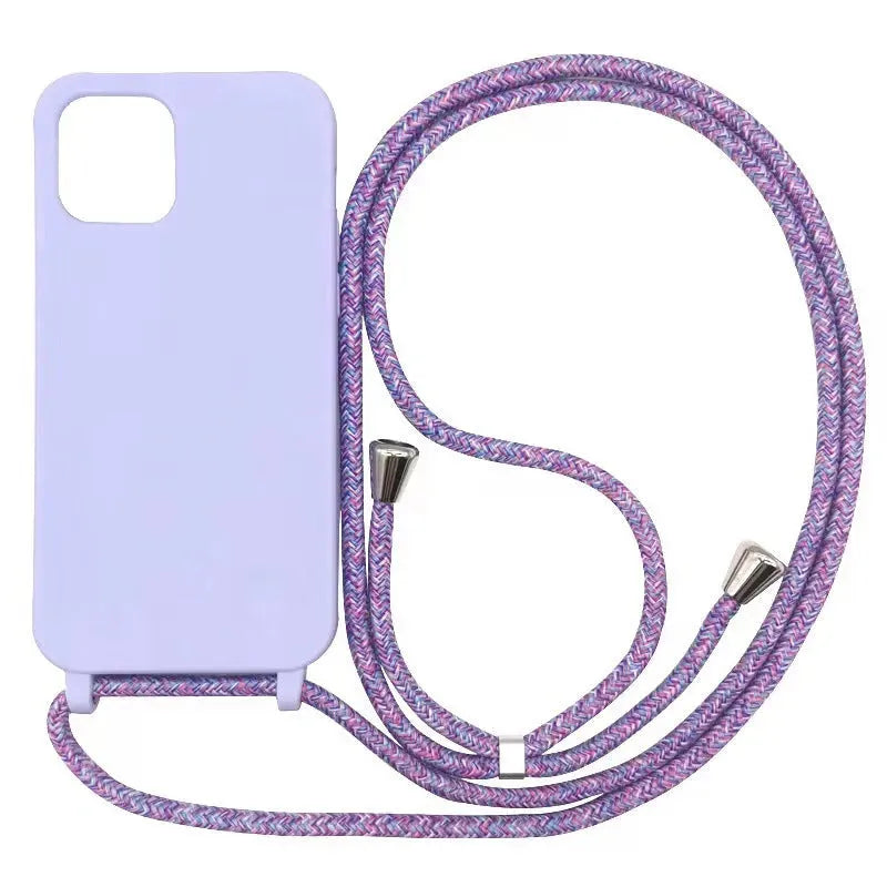 Thick Skin Feel Lanyard Phone Case - Bellarte Enchanté Thick Skin Feel Lanyard Phone Case