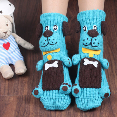 Thickened Middle Tube Thick Line Adult Christmas Socks - Bellarte Enchanté Thickened Middle Tube Thick Line Adult Christmas Socks