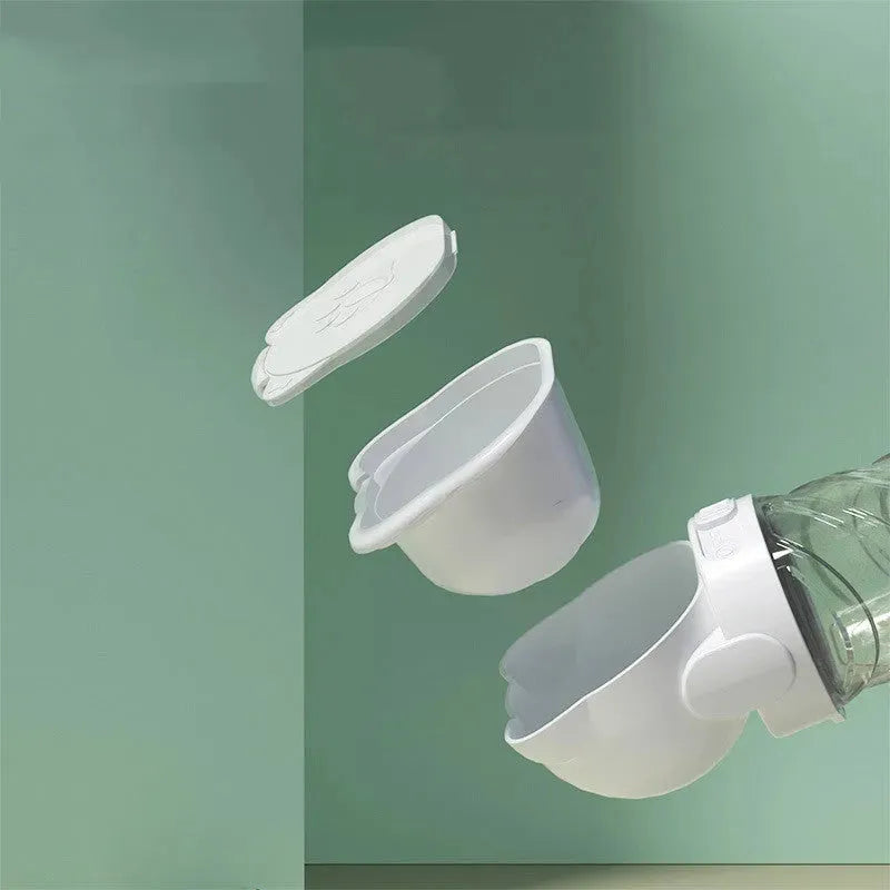 Three-purpose Pet Water Cup With Garbage Box - Bellarte Enchanté Three-purpose Pet Water Cup With Garbage Box