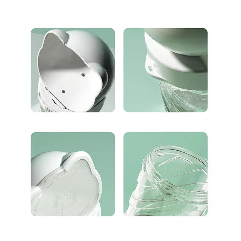 Three-purpose Pet Water Cup With Garbage Box - Bellarte Enchanté Three-purpose Pet Water Cup With Garbage Box