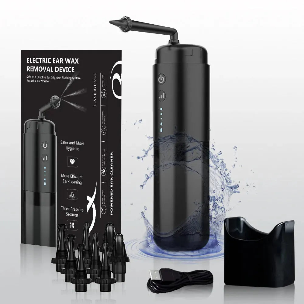 Three Types Of Nozzle Spray Earwax Accumulation Intelligent Ear Punch - Bellarte Enchanté Three Types Of Nozzle Spray Earwax Accumulation Intelligent Ear Punch