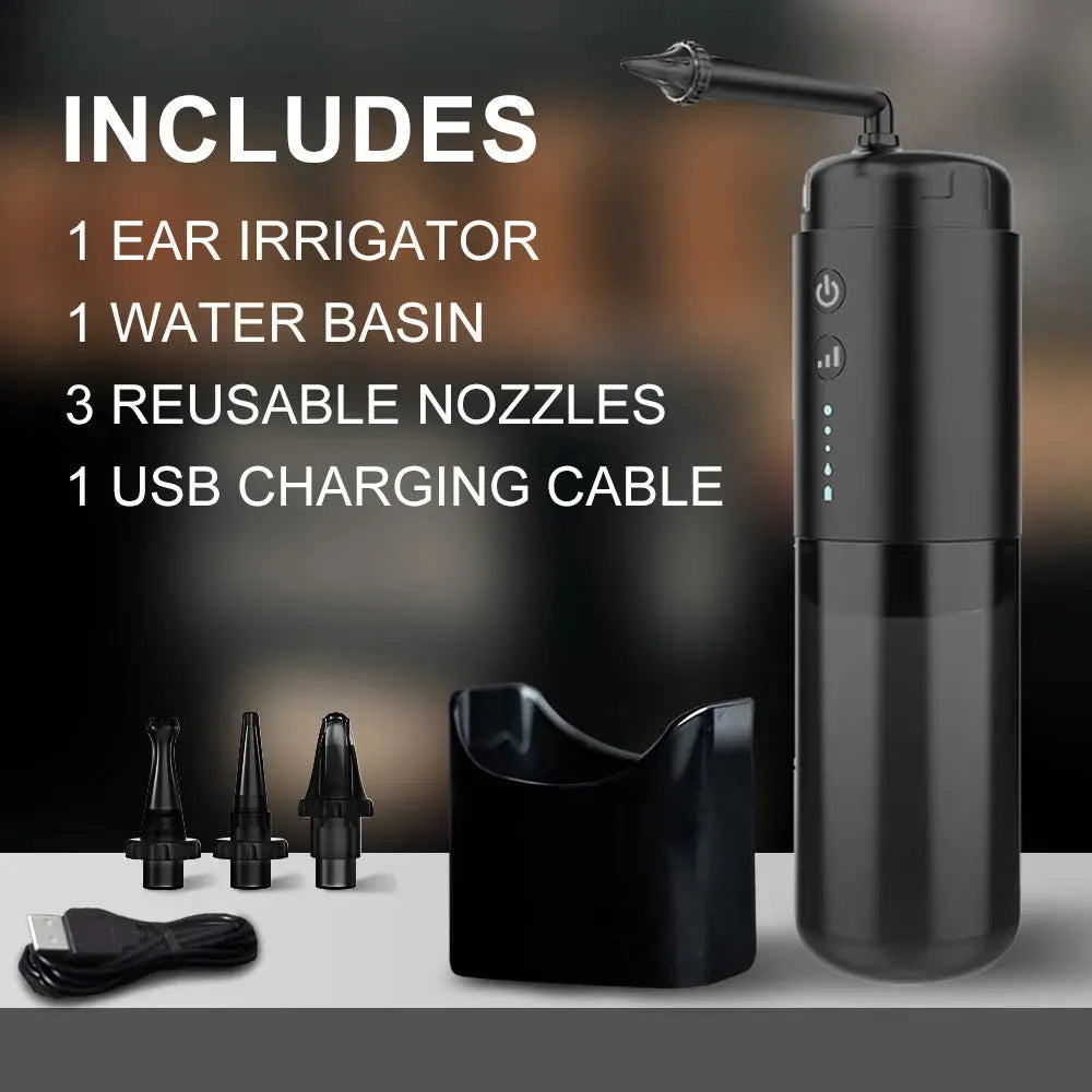 Three Types Of Nozzle Spray Earwax Accumulation Intelligent Ear Punch - Bellarte Enchanté Three Types Of Nozzle Spray Earwax Accumulation Intelligent Ear Punch