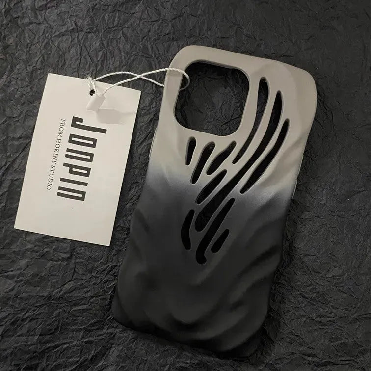 Titanium Wind Hollowed Out Suitable Phone Cases - Bellarte Enchanté Titanium Wind Hollowed Out Suitable Phone Cases
