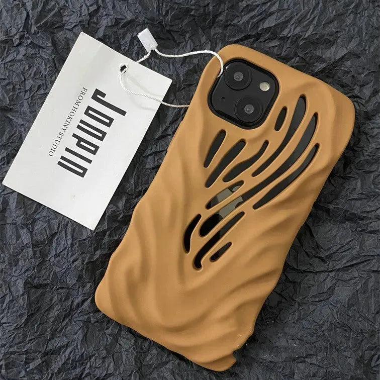 Titanium Wind Hollowed Out Suitable Phone Cases - Bellarte Enchanté Titanium Wind Hollowed Out Suitable Phone Cases