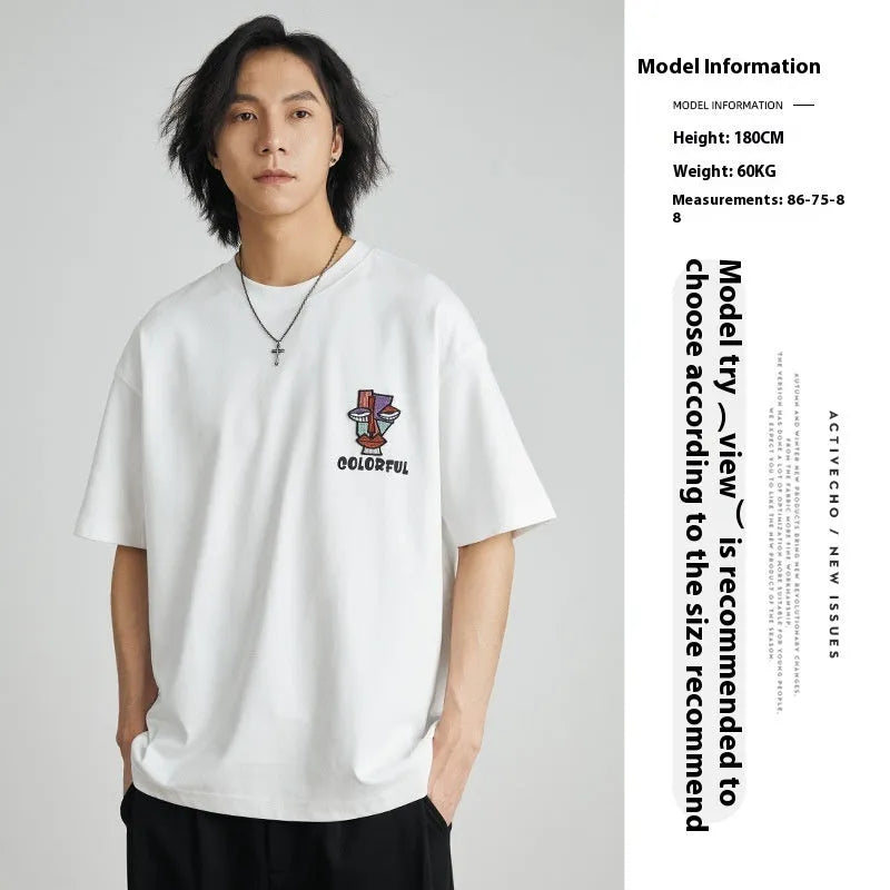 Tokio Style Embroidery Pattern Shirt Sleeve - Bellarte Enchanté Tokio Style Embroidery Pattern Shirt Sleeve