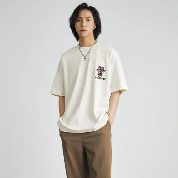 Tokio Style Embroidery Pattern Shirt Sleeve - Bellarte Enchanté Tokio Style Embroidery Pattern Shirt Sleeve