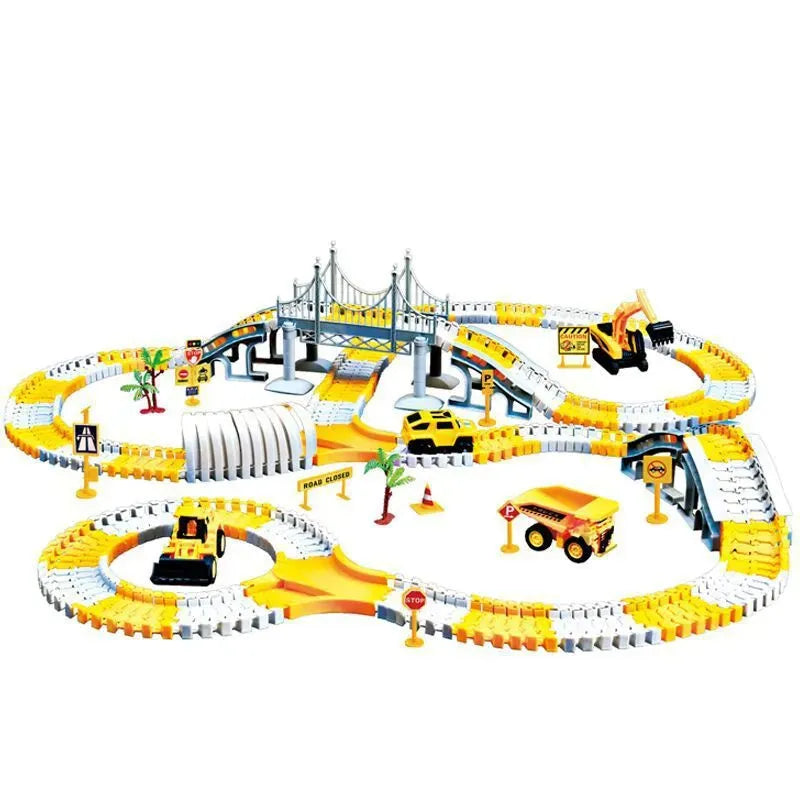 Tongli Engineering Vehicle Rail Car Children's Toys - Bellarte Enchanté Tongli Engineering Vehicle Rail Car Children's Toys