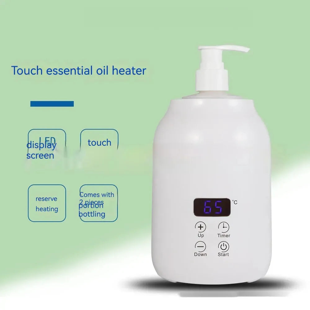 Touch Display Massage Oil Heater Essential Oil Body Lotion Heating Machine - Bellarte Enchanté Touch Display Massage Oil Heater Essential Oil Body Lotion Heating Machine