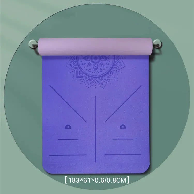TPE Position Pad Thickening And Lengthening Female Fitness Yoga - Bellarte Enchanté TPE Position Pad Thickening And Lengthening Female Fitness Yoga