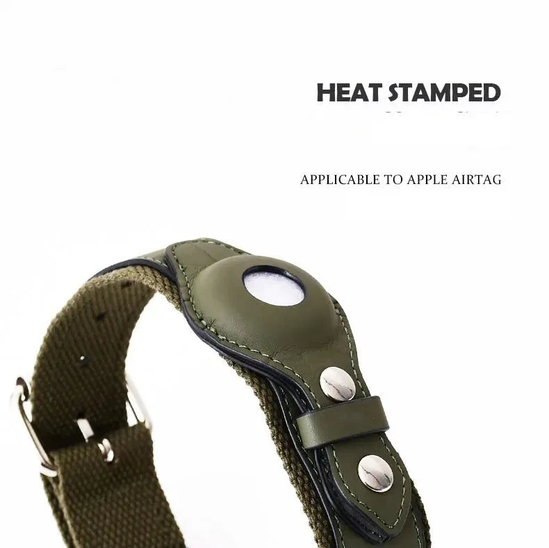 Tracking Airtag Dog Collar Pet Leash Leash For Medium And Large Dogs Does Not Include A Locator - Bellarte Enchanté Tracking Airtag Dog Collar Pet Leash Leash For Medium And Large Dogs Does Not Include A Locator