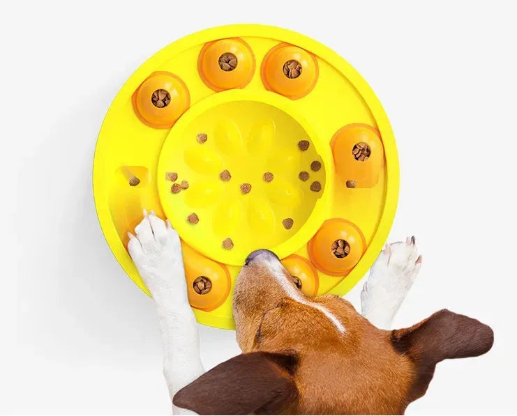 Train Pet Supply Turntable To Automatically Leak Food - Bellarte Enchanté Train Pet Supply Turntable To Automatically Leak Food