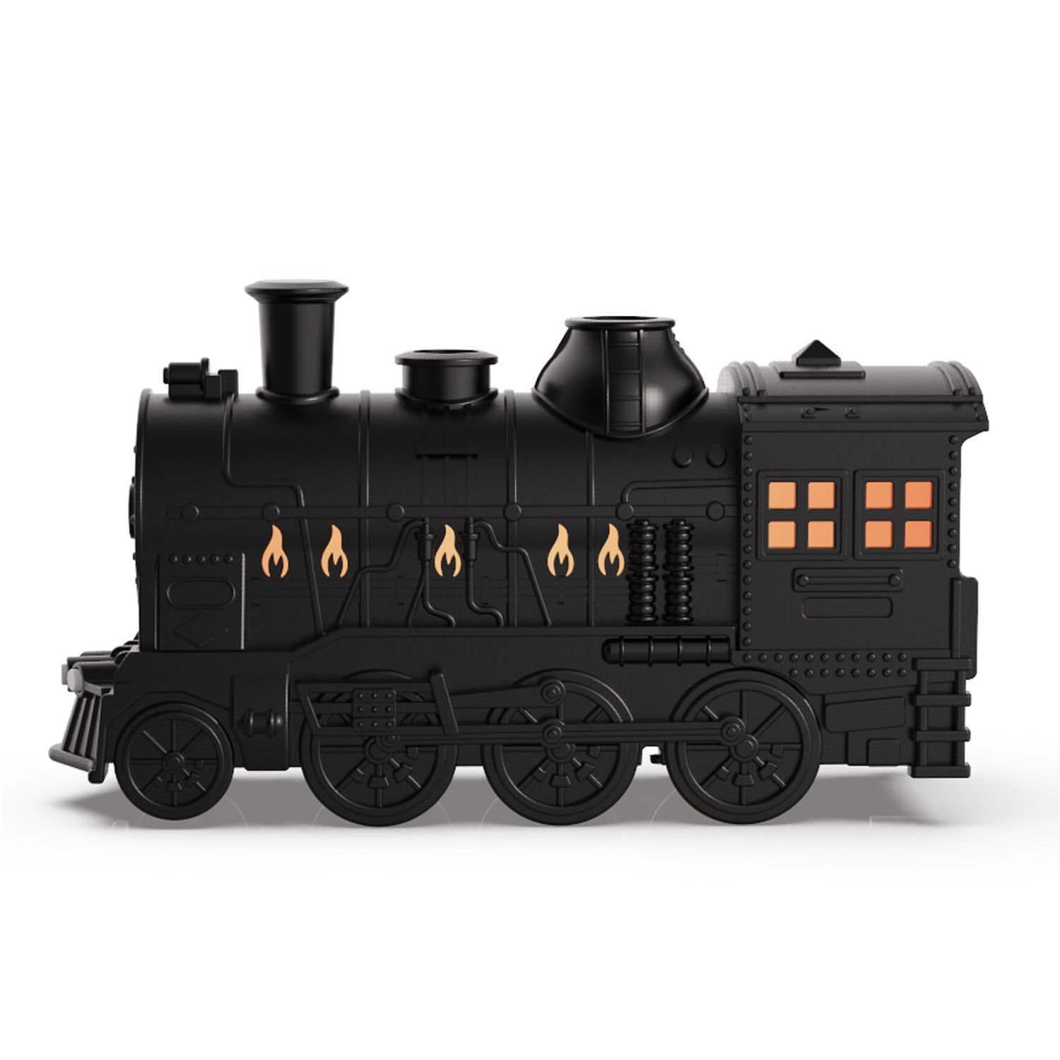 Train Shape Aromatherapy Diffuser Desktop Essential Oils Difusor Smoke Ring Double Spray Ultrasonic Air Humidifier With LED Lamp - Bellarte Enchanté Train Shape Aromatherapy Diffuser Desktop Essential Oils Difusor Smoke Ring Double Spray Ultrasonic Air Humidifier With LED Lamp