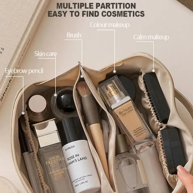 Travel Cosmetic Bag Large Capacity - Bellarte Enchanté Travel Cosmetic Bag Large Capacity